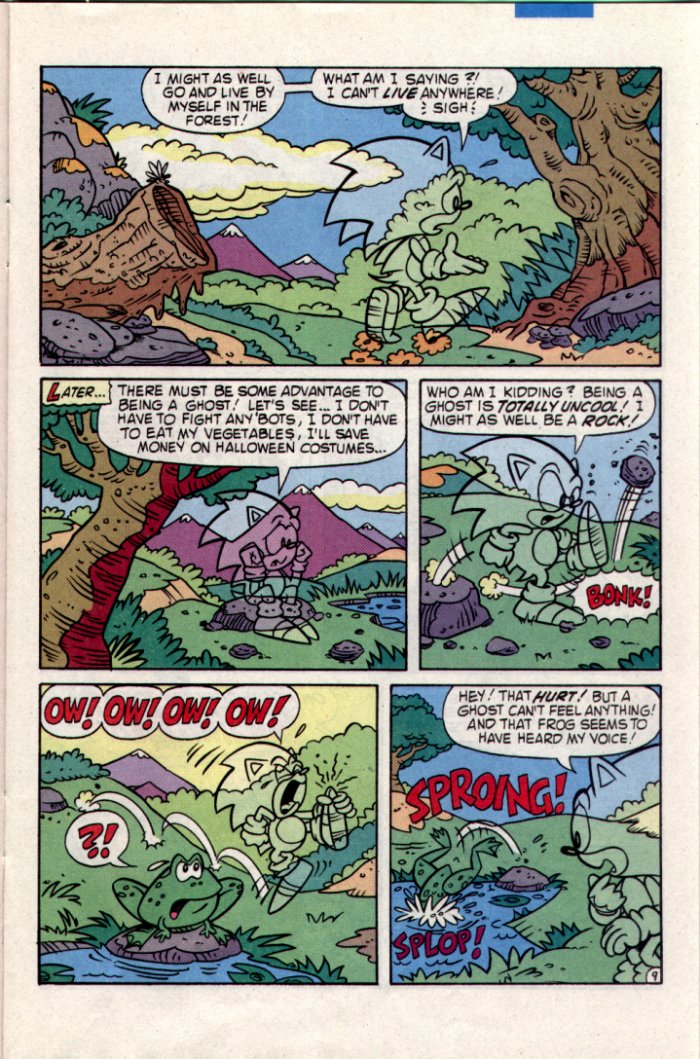 Sonic - Archie Adventure Series March 1995 Page 9